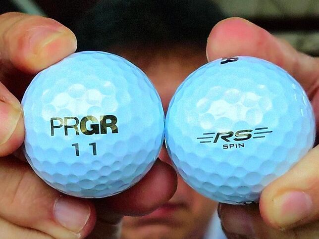 新 貧打爆裂レポート Prgr Rs Spin ボール Gridge グリッジ ゴルフの楽しさをすべての人に